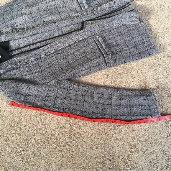 IRO Rare Quanto Checked Boucle-Tweed Blazer Jacket - Picture 14 of 16